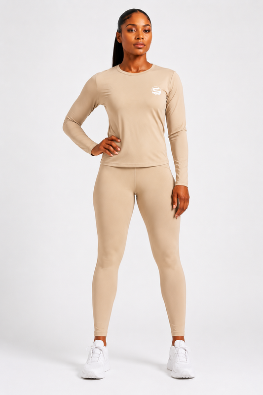 Glow Girl Set - Beige
